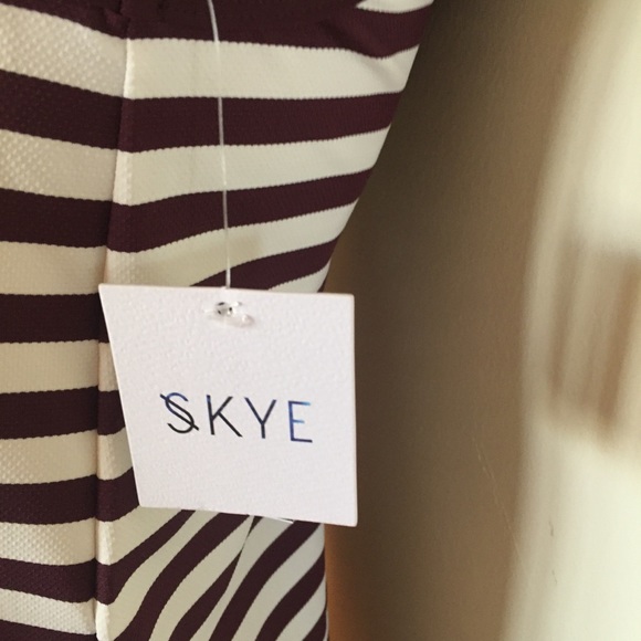Skye Swimwear Striped Tank dress Coverup - Picture 4 of 7